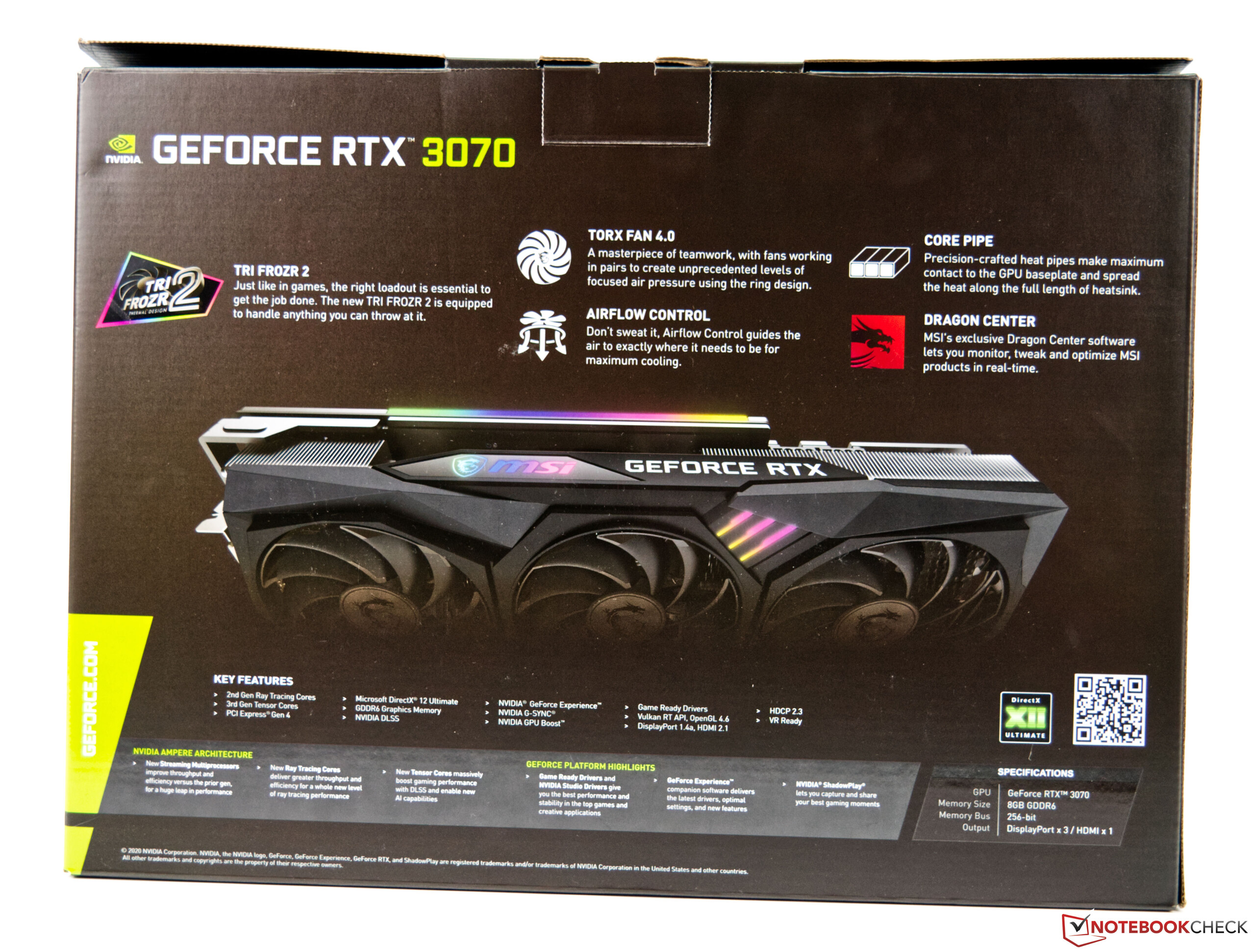 MSI GeForce RTX 3070 Gaming X Trio desktop graphics card in review 