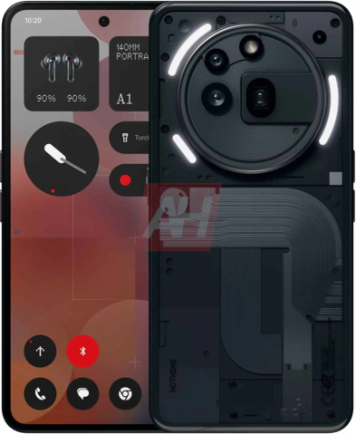 Nothing Phone (3a) Pro design (image source: Android Headlines)