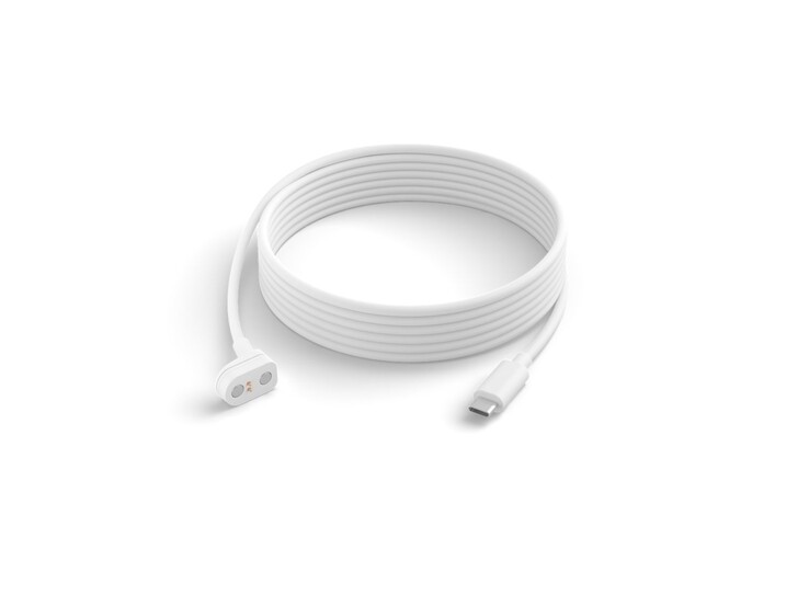 A new Philips Hue Secure Camera USB-C power cable. (Image source: Philips Hue)