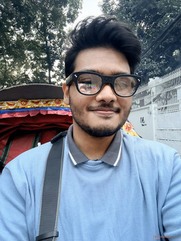 How the glasses look from the front