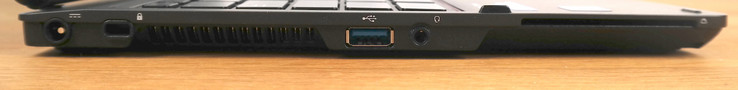 Left-side connections: Power, Kensington Lock, USB 3.0, Headset, SmartCard.