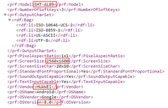 The UAprof file shows references to a new Huawei tablet. (Source: Mobielkopen)