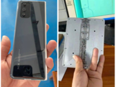 This may be one of two foldable Xiaomi smartphones that Xiaomi plans to release this year. (Image source: Weibo)