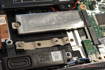 A second SSD can be easily installed.
