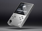 The Ayaneo Pocket DMG in its latest Bright Silver colour option. (Image source: Ayaneo)