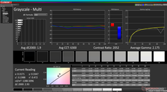 Grayscale after calibratrion