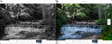 Effortlessly colourising images could be a helpful feature for some users who have images archived on their computer running Deepin Linux. (Image source: Deepin Linux)