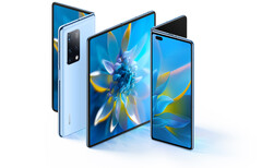 Huawei launched the Mate X2 in February 2021 with a Kirin 9000 SoC. (Image source: Huawei)