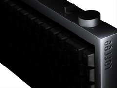 Right side of the Lofree Hyzen hybrid keyboard.