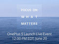 OnePlus' latest tweet provides the time and date for its upcoming live keynote. (Source: Twitter)