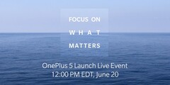 OnePlus' latest tweet provides the time and date for its upcoming live keynote. (Source: Twitter)