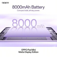 Oppo Pad Mini battery