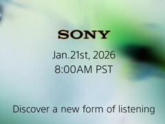 Sony's teaser apparently relates to new LinkBuds rather than the next WF-1000X. (Image source: Sony - edited)