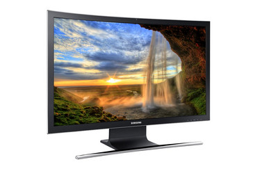 Samsung ATIV 7 Curved all-in-one PC side