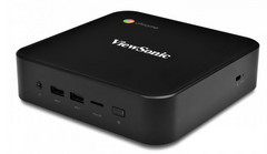 The NMP660 Chromebox is ViewSonic&#039;s first endeavor to expand into the mini PC market. (Source: ViewSonic)