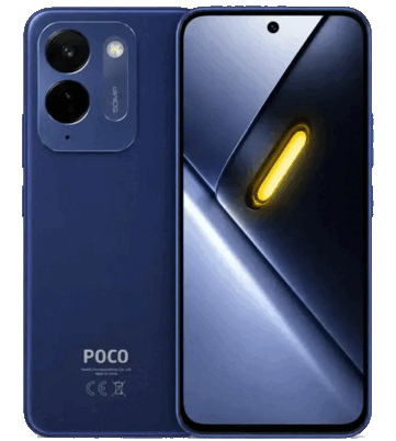Poco C9 Pro in blue.