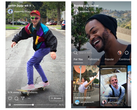 IGTV enables users to take vertical, full screen videos. (Source: Instagram)