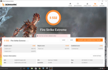 Fire Strike Extreme (overclocked)