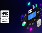 The Epic Games Store, whose logo is shown above, does not indicate whether a game was developed using AI. (Image source: Epic Games)