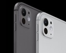 Apple iPad Pro M5 in space black and silver, showing its slim body and single rear camera. (Image source: Apple)