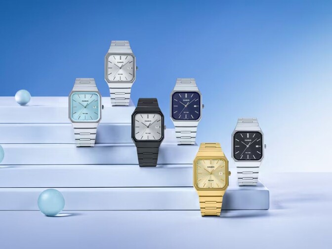 Casio MTP-B185 square metal watches could be on the way to the US