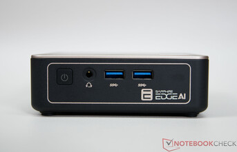 Sapphire Edge AI - Connectors on the front