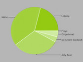 Android 5.0 and 5.1 make up 21 percent of all active Android devices