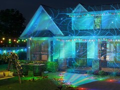 Govee has launched the Outdoor Laser Projector Lights worldwide. (Image source: Govee)