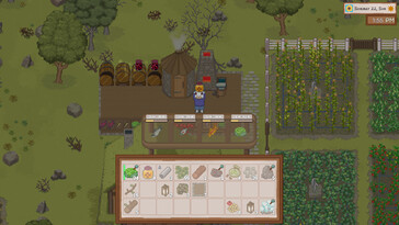 Pictured: A gameplay screenshot from Grimshire.