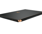 The golden trim and accents, as well as the sandblast metallic black finish turn the 2019 Stealth series into one of the most esthetically pleasing slim gaming laptops out there. (Source MSI)