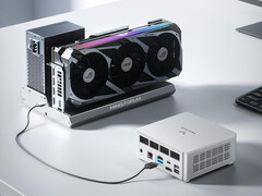 The UM880 Plus is the latest in a long line of UM880 series mini-PCs. (Image source: Minisforum)