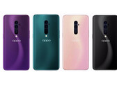 The OPPO Reno's purported four color SKUs. (Source: Mr. Phone)