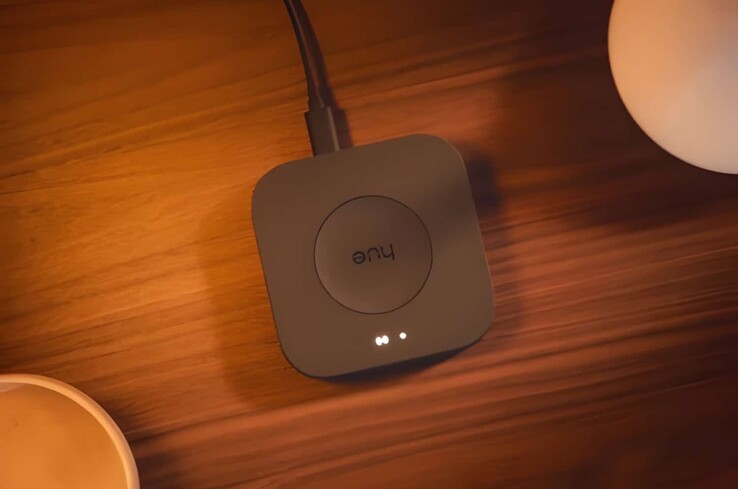 The leaked Philips Hue Bridge Pro. (Image source: Philips Hue)