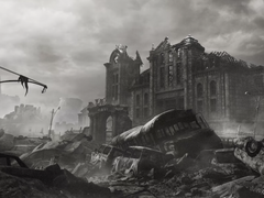 A screengrab of the Raccoon City Police Department in Resident Evil Requiem (image source: Capcom)