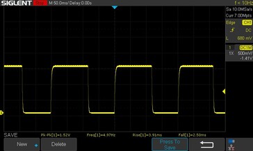 Response times: Normal mode, 100% Black to 100% White: 6.41 ms