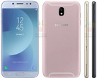 Samsung Galaxy J7 (2017) Android smartphone press render leak late May 2017