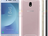 Samsung Galaxy J7 (2017) Android smartphone press render leak late May 2017