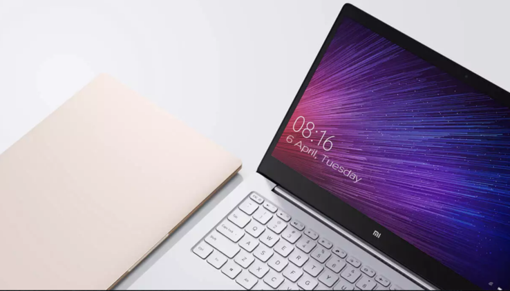 The current Mi Notebook Air weighs 1.07 kg. (Source: Xiaomi)