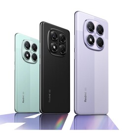 Color selection of the Redmi Note 14 Pro 5G