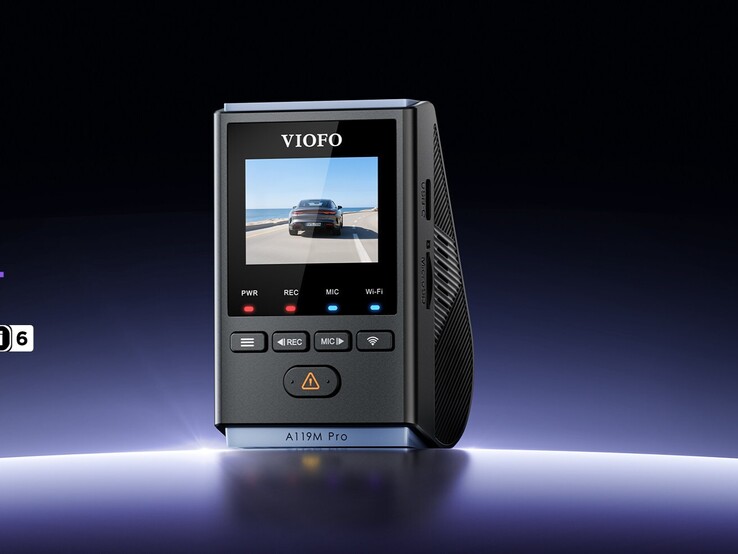 The Viofo A119M Pro dash cam has a 1.5-inch display (Image source: Viofo)