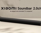 The new Xiaomi Soundbar 2.0ch is getting a global launch. (Image source: Xiaomi)