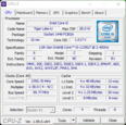 System info: CPU-Z CPU