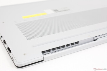 Exhaust vents along the rear of the chassis