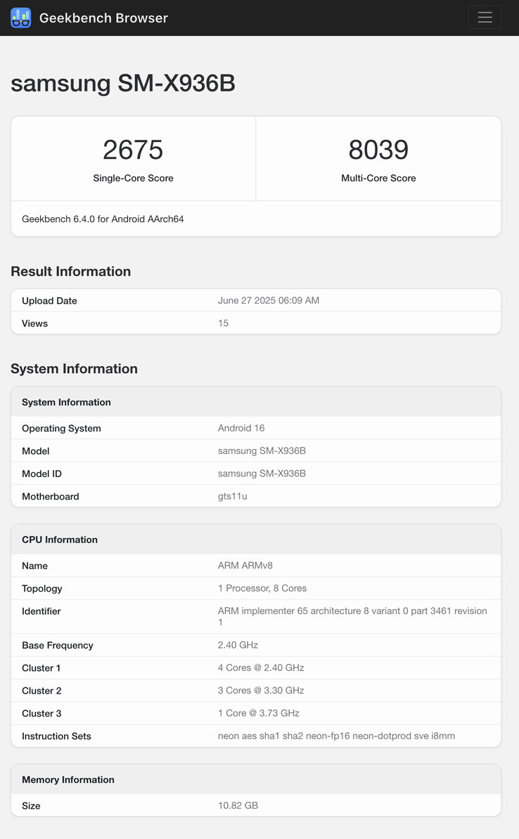 (Image source: Geekbench)
