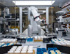 Google DeepMind&#039;s new materials are being tested in the A-Lab using robotics (Image: Marilyn Sargent / Berkeley Lab)