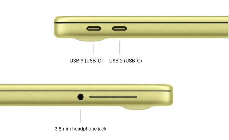 The MacBook Neo lacks MagSafe and ships with a 20 W power adapter in the US.