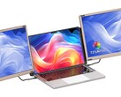 Maxfree S6: Additional monitors for notebooks. (Image source Maxfree)