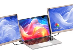 Maxfree S6: Additional monitors for notebooks. (Image source Maxfree)