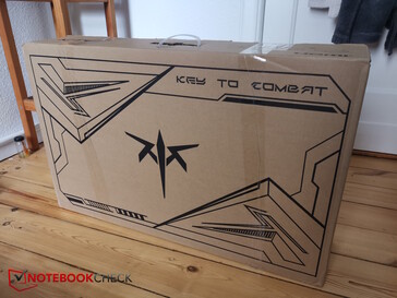 The large packaging box