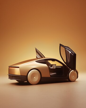 Robotaxi butterfly doors